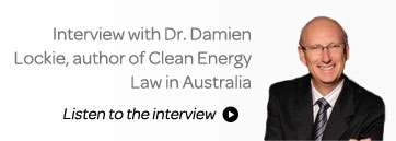Damien Lockie, Author of Clean Energy Law in Australia